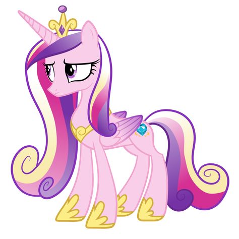 Princess Cadance - My Little Pony Fan Labor Wiki Princess Meme, Pig Mascot, Crystal Empire, Princess Cadence, Pearl Steven Universe, Celestia And Luna, My Little Pony Princess, Unicorn Horse, Mlp Fan Art