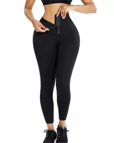 299570476c6f0309545110c592b6a63bdesc53182539ri Corset Leggings, Waist Shapewear, Waist Corset, Solid Color Pants, Compression Fabric, Waist Training, Black High Waist, Compression Leggings, Girls Leggings