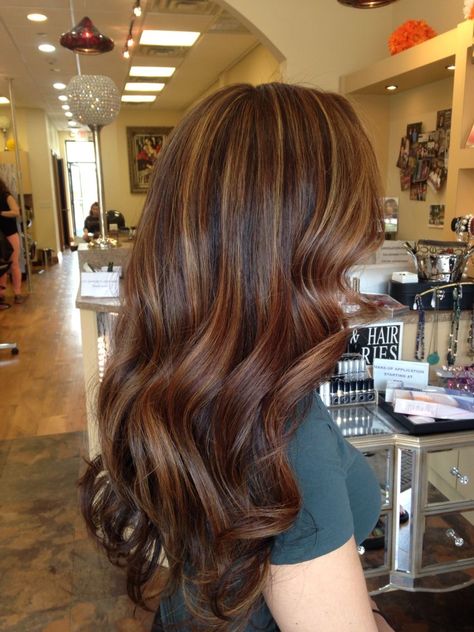 Redish Brown Hair, Carmel Hair Color, Best Hair Color Ideas, Cinnamon Hair, Rambut Brunette, Honey Brown Hair, Brown Hair Looks, Best Hair Color, Brown Hair Inspo