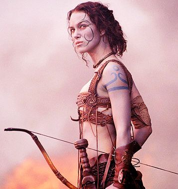 Guinevere Celtic Warrior [Keira Knightley] King Arthur Film, Amazons Women Warriors, Women Warrior, Amazon Warriors, Kiera Knightly, Elizabeth Swann, Warrior Goddess, Roi Arthur, Female Warriors