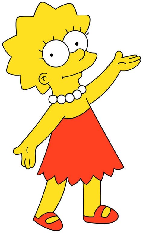 Dibujo de LISA SIMPSON Simpsons Party, The Simpsons Movie, Simpson Wallpaper Iphone, Simpsons Drawings, Favorite Tv Characters, Simpsons Characters, Simpsons Art, 90s Cartoon, Homer Simpson