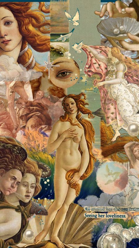 Botticelli Art, Botticelli Paintings, Venus Painting, Venus In Libra, Venus Art, Birth Of Venus, Unique Photos, Sandro Botticelli, Rennaissance Art