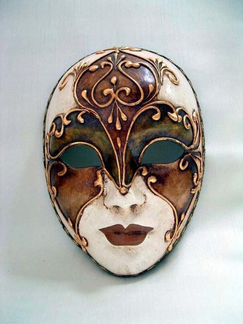 Mens Masquerade Mask, Venice Mask, Venetian Carnival Masks, Ceramic Mask, Antique Porcelain Dolls, Mask Drawing, Mask Painting, Venetian Masquerade, Venetian Masks