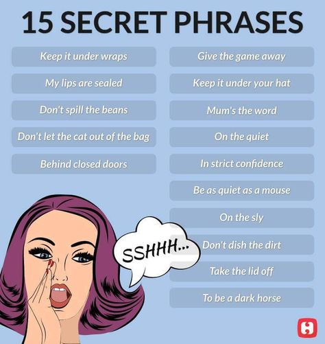 Secret Phrases, English Expressions, Advanced English Vocabulary, English Phrases Idioms, Idioms And Phrases, Conversational English, English Vocab, Learn English Grammar, Interesting English Words