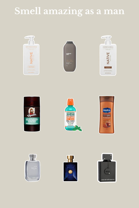 Discover the secrets to smelling irresistible! From choosing the right cologne to mastering personal hygiene, our expert tips will keep you fresh and confident. Click to explore the best grooming products and routines every man needs. #MensFragrance #GroomingTips #MensHygiene #SmellGood #MensStyle Mens Hygiene Essentials, Mens Body Care Products, Mens Shower Products, Mens Smell Good, Men Smell Good Routine, How To Smell Good Men, Body Care Men, Hygiene Products Men, Men Shower Routine