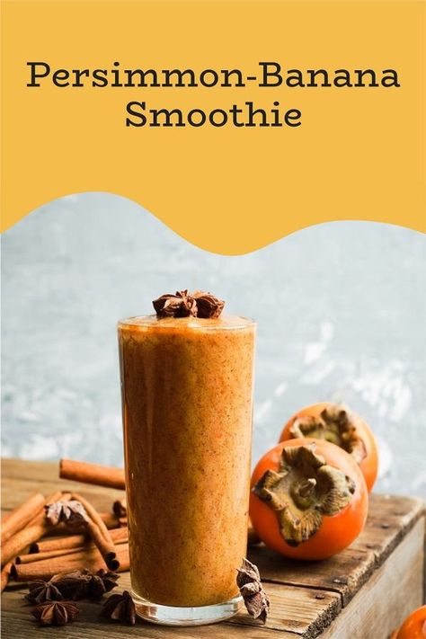 Persimmon-banana smoothie. Very easy and healthy dessert. #beverages #halthy #recipes #cocktails #smoothies #drinks #easy #yummy Slow Cooker Steak Pie, Steak Pie Recipe, Honey Pork Roast, Ritz Chicken Casserole, Ritz Chicken, Slow Cooker Pork Roast, Slow Cooker Steak, Cream Cheese Bread, Honey Pork