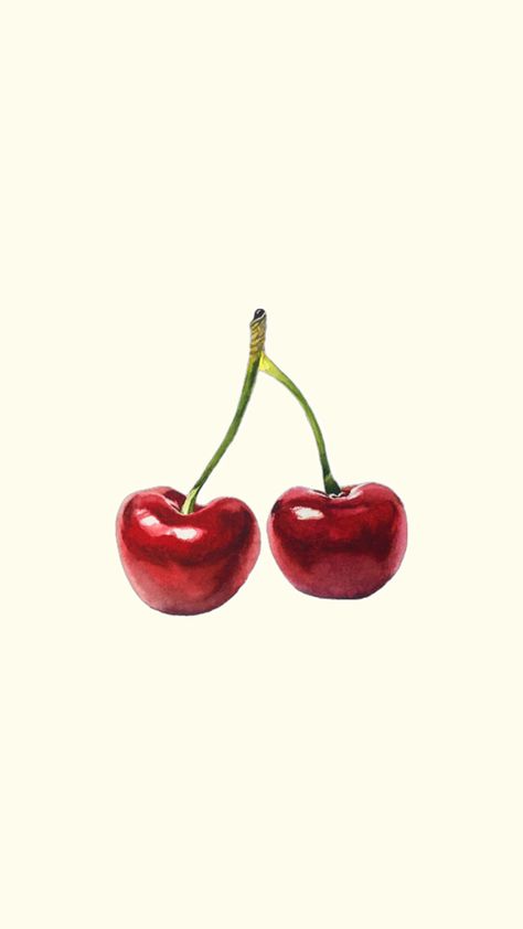 Cherry Wallpaper, 3d Wallpaper Iphone, Cute Summer Wallpapers, Cute Laptop Wallpaper, Iphone Wallpaper Pattern, Iphone Homescreen Wallpaper, Preppy Wallpaper, Matching Wallpaper, Dark Wallpaper Iphone