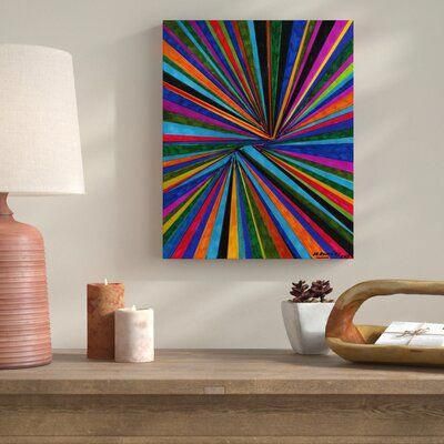 Yarn Glued On Canvas Art, Yarn On Canvas Art, Yarn Canvas Art, Yarn Art On Canvas, Yarn Art Diy, Yarn Painting Art, Painting Prompts, Yarn Art Projects, Circular Weaving