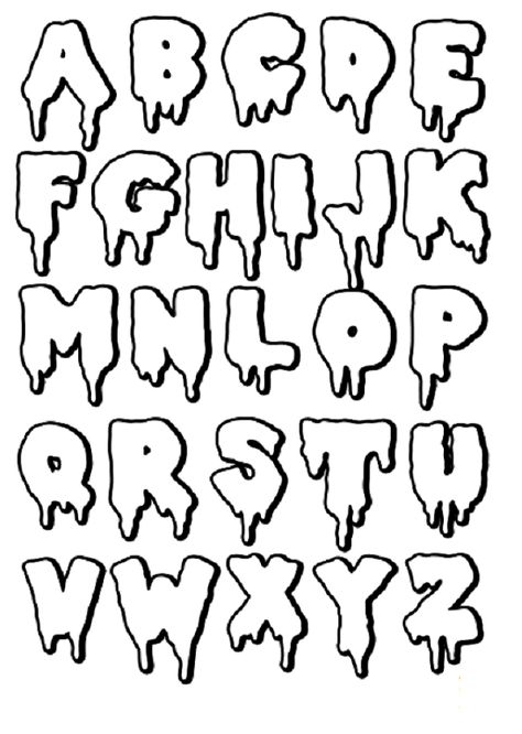 Letras Letras Cool, Alphabet Graffiti, Alfabet Font, Lukisan Comel, Organizator Grafic, Bahasa Jepun, Tattoo Lettering Styles, Writing Fonts, Graffiti Lettering Fonts