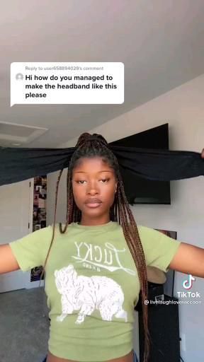 Tiktok📢: livelaughloveraccoon #BoxBraidshairstyle #PassionTwistshairstyle Flat Box Braids, Box Braid Hairstyle, Big Box Braids Hairstyles, Hair Scarf Styles, Box Braids Hairstyles For Black Women, Braid Hairstyle, Head Scarf Styles, Cute Box Braids Hairstyles, Box Braid