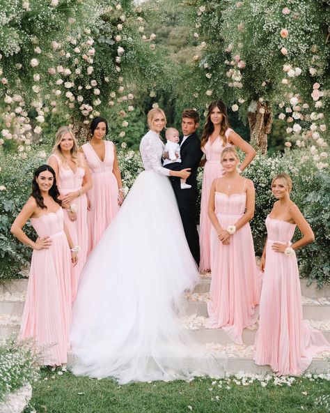 An Inside Look at Chiara Ferragni’s Wedding Extravaganza in Sicily Chiara Ferragni Wedding, Wedding Party Night, Sicily Wedding, The Blonde Salad, European Wedding, Dress Inspiration, Italian Wedding, Bride Wear, Wedding Weekend