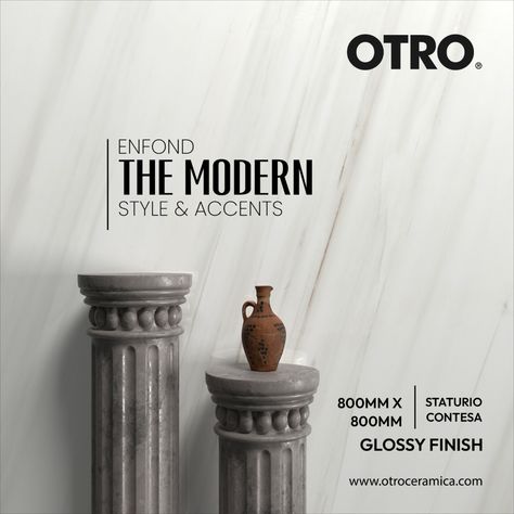 Elegance and durability meet in every piece of Staturio Contesa Ceramic Tiles, defining exquisite spaces.
.
.
.
#otroceramic #otroofficial #porcelaintiles #800x800mm #Tiles #Surface #uniqueDesigns #Architecturedesign #ceramictiles #glassdesign #walltiles #floortiles #bathroomdesign #interiordesigner #architecture #architecturalglass #Tilesculture #Largestcollection #Manufacturer #vitrifiedties #walltiles #porcelainslabs #ceramictiles Social Media Images Design, Images Design, Png Background, Graphic Design Ads, Media Images, Porcelain Tile, Glass Design, Wall Tiles, Diwali