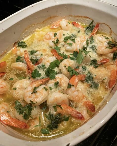 Baked Shrimp Scampi Recipe, Best Shrimp Scampi Recipe, Easy Baked Shrimp, Baked Shrimp Recipes, Baked Shrimp Scampi, Shrimp Scampi Recipe, Scampi Recipe, Shrimp Recipes For Dinner, Baked Shrimp