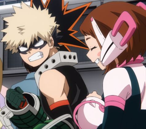 mha s6 My Hero Academia Season 6, Kermit The Frog Gif, Ulquiorra And Orihime, Bakugou And Uraraka, Scene Boys, Ochako Uraraka, Funny Scenes, Fnaf Characters, Buko No Hero Academia