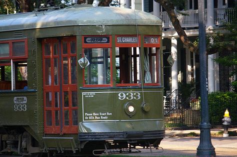 New Orleans Charles Line Trolley New Orleans Museums, Live Oak, Route Map, Historical Landmarks, Mississippi River, Park Avenue, Park City, Public Transport, Dream Vacations