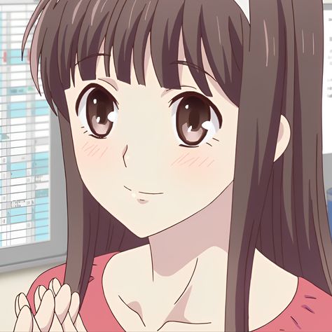 𝒇𝒓𝒖𝒊𝒕𝒔 𝒃𝒂���𝒔𝒌𝒆𝒕 Tohru Honda Pfp, Tohru Pfp, Honda Tohru, Tohru Honda, Pretty Drawings, Fruits Basket, Spring Is Coming, Anime Best Friends, Fruit Basket