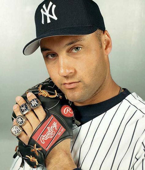 Jeter: A Nice Ring to It Yankees Baby, World Series Rings, Go Yankees, Yankees World Series, Yankees Fan, New York Yankees Baseball, Yankees Baseball, Derek Jeter, Keno