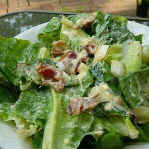 Old-Fashioned Wilted Lettuce | Allrecipes Wilted Lettuce Recipe, Wilted Lettuce Salad, Lettuce Recipes, Potluck Salad, Salad Lettuce, Wilted Lettuce, Leaf Lettuce, Slow Cooker Pasta, Lettuce Salad