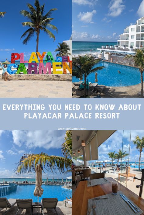 Read all about my stay at Playacar Palace - this all-inclusive, family-friendly resort located in Playa del Carmen, Mexico. Playacar Palace, Playa Del Carmen Resorts, Luxury Palace, Palace Resorts, Family Friendly Resorts, Mexico Resorts, All Inclusive Resort, Bright Turquoise, Family Resorts