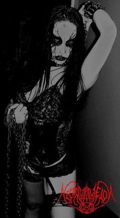 Black Metal Aesthetic, Chica Dark, Metal Outfit, Metalhead Girl, Black Metal Girl, Ladies Of Metal, Metal Aesthetic, Corpse Paint, Metal Chicks