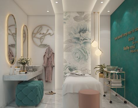 Home Spa Room Decor, Massage Room Ideas, Home Massage Room, Spa Room Design, Spa Esthetics, Massage Room Design, Massage Room Decor, Home Spa Room, Esthetician Room Decor