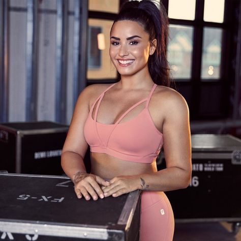 Demi Lovato Reveals What Must-Have Pieces From Her New Capsule Collection Are Sure to Sell Out Demi Lovato Workout, Popsugar Fashion, Workout Attire, Demi Lovato, Popsugar, Goa, Celebrities Female, Favorite Celebrities, Favorite Outfit