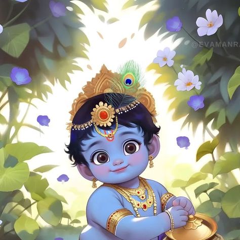 Records Holder, Ram Hanuman, Childhood Images, Krishna Drawing, India Book, Shri Ram Photo, Little Krishna, Baby Krishna, Lotus Pond