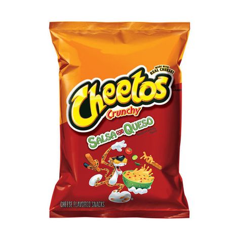 Cheetos Salso Con Queso Crunchy Cheese Flavored Snacks, 9.4 oz ($21) ❤ liked on Polyvore featuring food Cheetos Cheese, Cheetos Puffs, Cheetos Crunchy, Hot Snacks, Corn Puffs, Cheesy Snack, Hot Cheese, Corn Snacks, Spicy Cheese