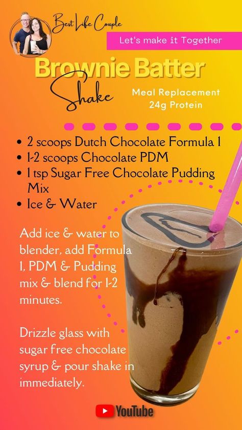 Herbalife Protein Powder, Nutrition Shake Recipes, Herbal Life Shakes, Protein Drink Recipes, Sugar Free Chocolate Syrup, Herbalife Protein, Herbalife Shake Recipes, Herbalife Shake, Herbalife Recipes