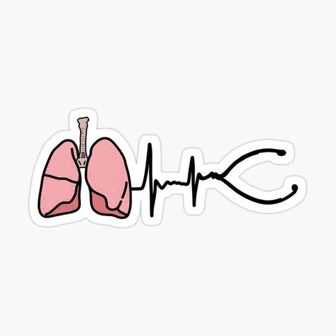 Get my art printed on awesome products. Support me at Redbubble #RBandME: https://www.redbubble.com/i/sticker/Doctor-pulmonologist-by-Mermaidssparkle/63897834.JCQM3?asc=u Physiotherapy Aesthetic Logo, Medical Stickers Free Printable, Medical Stickers Aesthetic, Rt Logo, Medical Frame, Med Stickers, Medical Artwork, Doctor Logos, Medical Pins