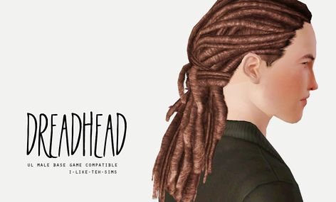 http://i-like-teh-sims.tumblr.com/post/44688517517/dread-head-male-ul-dreads-for-base-game-since-a Dreads Ts4 Cc, Ts4 Dreadlocks, Dreads Cc Sims 4, Sims 4 Dreads Male, Sims 4 Cc Black Male Hair Dreads, Sims 4 Dreads Cc Male, Sims 4 Dreadlocks, Sims 4 Cc Dreads Male, Sims 4 Cc Dreads