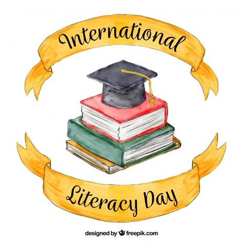 International Literacy Day Painting, International Literacy Day Poster Drawing, Reading Month Poster, Literacy Day Drawing, International Literacy Day Poster, Literacy Day Poster, World Literacy Day, September Holidays, International Literacy Day