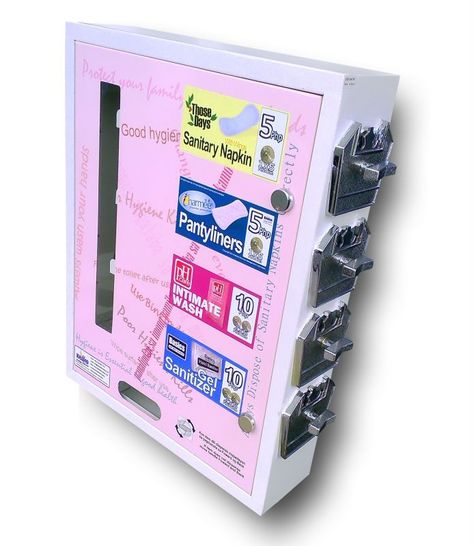 Feminine Hygiene Vending Machines | Feminine Hygiene Vending Machine $650~$19995 Coffee Vending Machines, Coffee Shop Branding, Jukeboxes, Sanitary Napkin, Vending Machines, Office Layout, Toilet Design, Sanitary Pads, Feminine Hygiene