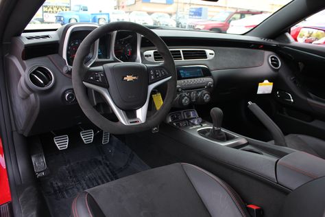 2012 Camaro ZL1 Suede Interior 2012 Camaro, Camaro Interior, Camaro Zl1, Visual Board, Cool Vans, Trucks, Cars, Quick Saves