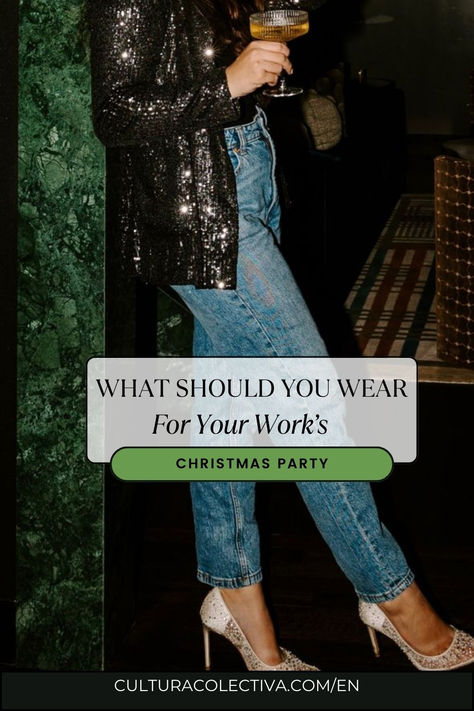 From casual to elegant, you will be the most aesthetic person at your corporate Christmas Party. Office Drinks Outfit, Christmas Smart Casual Outfit, Ruth Chris Outfit Ideas, Drinks With Coworkers Outfit, Christmas Cocktail Outfits For Women, Holiday Office Party Outfit Casual, Holiday Work Dinner Outfit, Christmas Party Casual Outfit, Work Cocktail Outfit