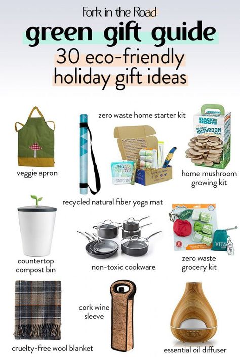 Your guide to healthy, eco-friendly, sustainably made gift for this holiday season. #green #sustainable #giftguide #christmas #presents #stockingstuffers Waste Free Living, Environmentally Friendly Living, Eco Christmas, Eco Friendly Holiday, Eco Life, Sustainable Christmas, Eco Friendly Christmas, Zero Waste Gifts, Green Gift