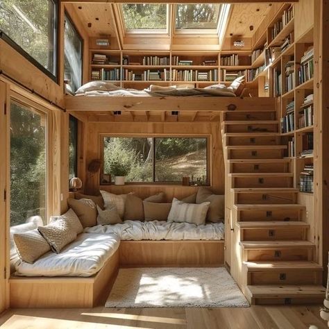 Tiny House Inspiration, Dream House Rooms, Tiny House Interior, Tiny House Cabin, Tiny House Living, Dream House Interior, Tiny House Plans, Tiny House Design, Small House Design