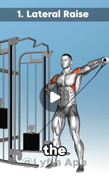 Lyfta Gym Workout Tracker on Instagram: "👇Top Shoulder Exercises With Cable 💪" Shoulder Cable Workout, Cable Workout, Shoulder Cable, Workout Tracker, Shoulder Exercises, Biceps And Triceps, Shoulder Workout, Fitness Tracker, Gym Workout