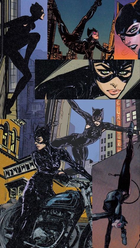 Women Illustration Art Aesthetic, Cat Woman Wallpaper, Catwoman Poster, Comic Book Women, Women Illustration Art, Illustration Art Aesthetic, Book Women, Catwoman Comic, Catwoman Selina Kyle