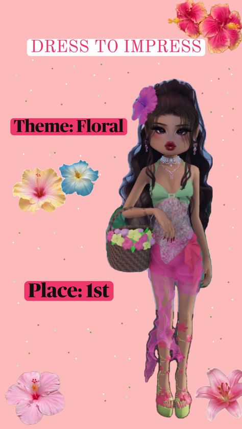 Dress To Impress, Floral