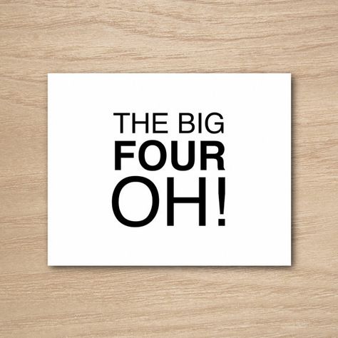 Funny Humor Happy 40th Birthday Greeting Card by Curly Bracket Design - The Big Four Oh!. https://www.etsy.com/shop/curlybracketdesign Birthday Greetings For Men, Tyler Birthday, 50th Birthday Greetings, Happy Birthday For Him, Card Verses, 50th Birthday Quotes, The Big Five, Happy Birthday Best Friend, Happy 40th Birthday