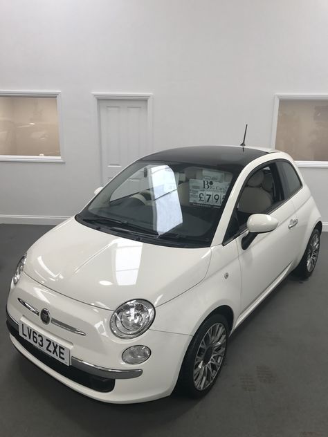 Fiat Car Aesthetic, Cute Fiat 500, Cream Fiat 500 Aesthetic, Fiat 500c Aesthetic, Beige Fiat 500 Aesthetic, Beige Fiat 500, White Fiat 500 Aesthetic, Fiat 500 Beige, Fiat Aesthetic