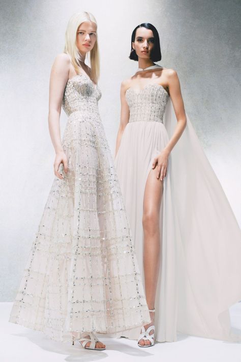 Elie Saab Resort, 2023 Lookbook, Ellie Saab, Resort 2023, Embellished Gown, 2023 Collection, Fashion Show Collection, Elie Saab, Beaded Dress