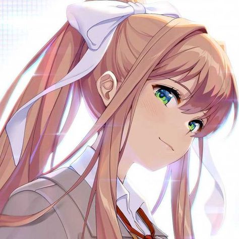 Cute School Uniform, Doki Doki Literature Club, Anime Games, Doki Doki, Literature Club, Green Eyes, Literature, Green, Anime