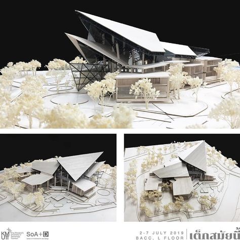 Isan Paleontological Research and Learning Center by Khemmanat Wangsawiboon @tongtong.kh Via @soad_arch_thesis _____________ ➡️ DM for… Architectural Orders, Model Architecture, Romanesque Architecture, Architectural Model, Arch Model, Concept Diagram, Cultural Architecture, Classic Architecture, Diagram Architecture