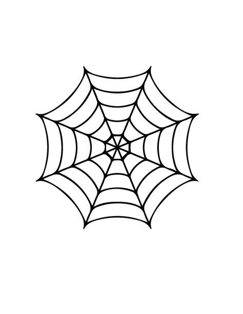 Spider Pictures, Spider Net, Spider Coloring Page, Black And White Words, Custom Rubber Stamps, Halloween Spider Web, Halloween Icons, Cricut Free, Black N White Images