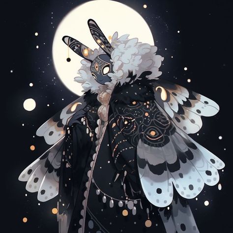 Moth Anthro Art, Person With Horns Drawing, Moth People Art, Moth Character Design Male, Moth Character Art, Moth Anime, Moth Character Design, Moth Person, Moth Character