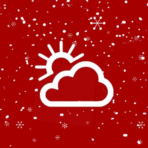 Weather Christmas Icon, Google Christmas, App Organization, Icon Christmas, Christmas Weather, Christmas Logo, Phone Widgets, App Logos, Iphone Widgets