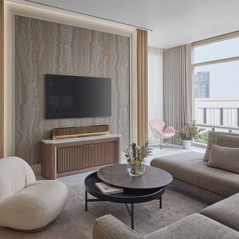 STUDIO 1:10 Design – FOUR SEASONS PRIVATE RESIDENCES BANGKOK (BANGKOK,THAILAND) Bangkok Apartment Interior, Bangkok Apartment, Apartment Living Room, Apartment Interior, Bangkok Thailand, Apartment Living, Room Interior, Four Seasons, Bangkok