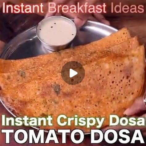 Hebbar's Kitchen on Instagram: "Tomato Dosa: https://bit.ly/2HAuIxf
Adai Dosa Recipe: https://bit.ly/31mIdbO
Pesarattu Recipe: https://bit.ly/2ZYoQod
Instant Wheat Dosa: https://bit.ly/39VgLWd

Wheat Dosa Recipe | Instant Wheat Flour Dosa | Godhuma Dosa | Godhi Dose | Atta Dosa with detailed photo and video recipe. An easy and healthy instant dosa recipe made from wheat flour or atta, onions, and herbs. It is ideal for early morning breakfast or even for a tiffin box when served with a spicy and tangy red chutney or tomato chutney. Unlike other traditional South Indian Dosa Recipes, atta dosa does not require fermentation and batter can be prepared within minutes.

#hebbarskitchen" Wheat Dosa Recipe, South Indian Dosa Recipe, Adai Dosa Recipe, Indian Dosa Recipe, Pesarattu Recipe, Wheat Dosa, Indian Dosa, Instant Dosa Recipe, Early Morning Breakfast